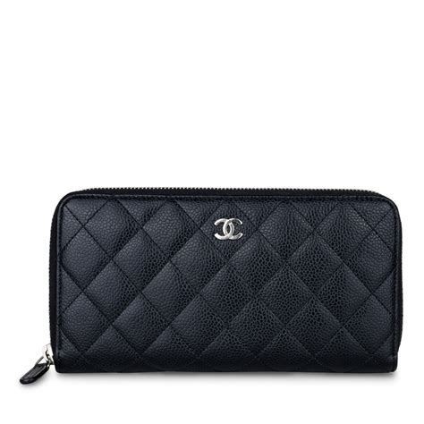 chanel cc long wallet|chanel classic long zipped wallet.